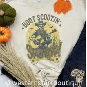 Boot Scootin' Spooky tee